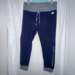 Tommy Hilfiger Blue and Gray Joggers